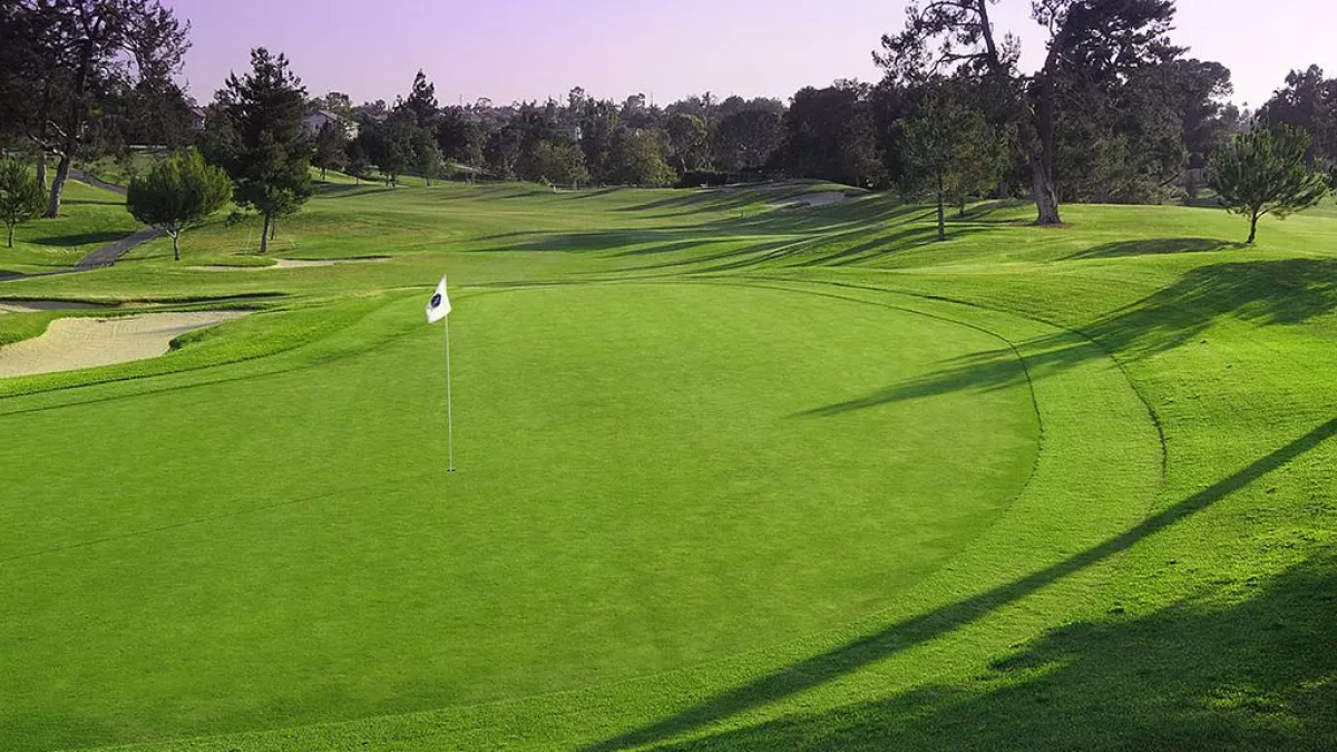 Golf course photo