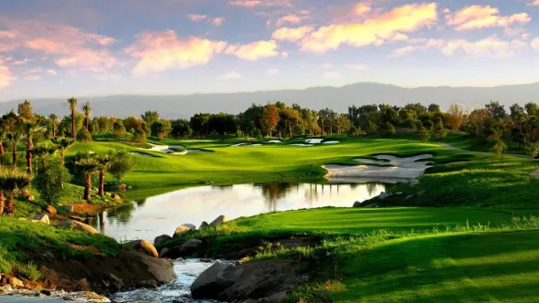 Golf course photo