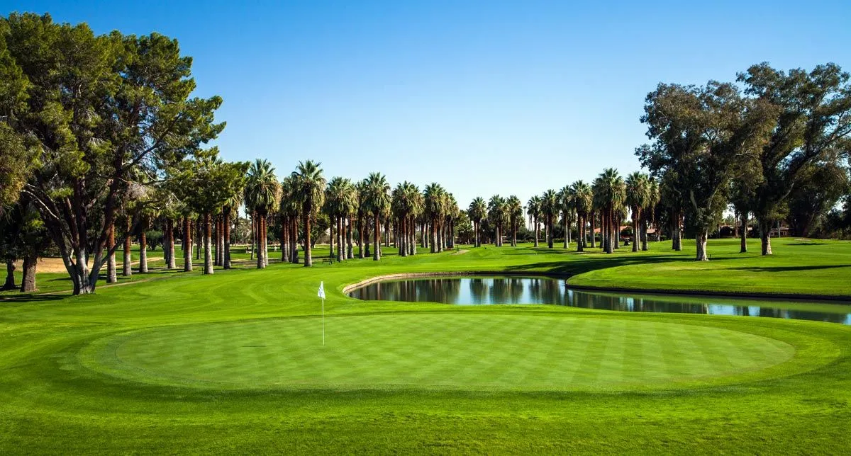 Golf course photo