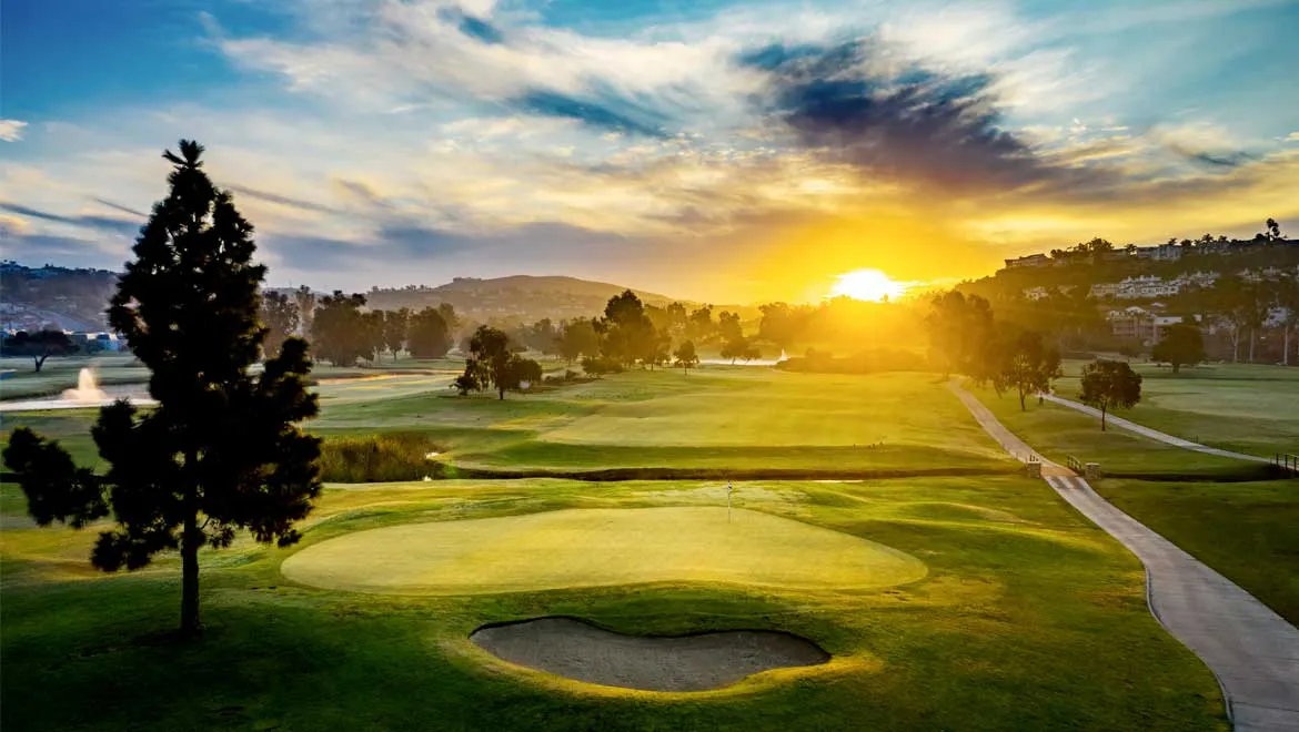 Golf course photo
