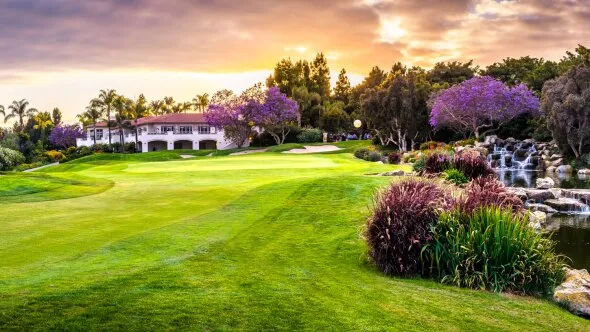 Golf course photo