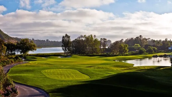Golf course photo