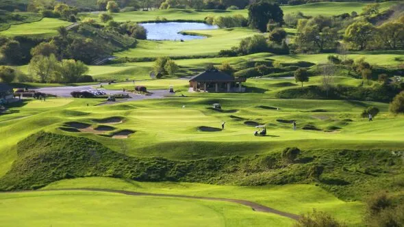 Golf course photo