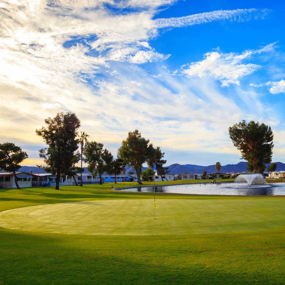Golf course photo