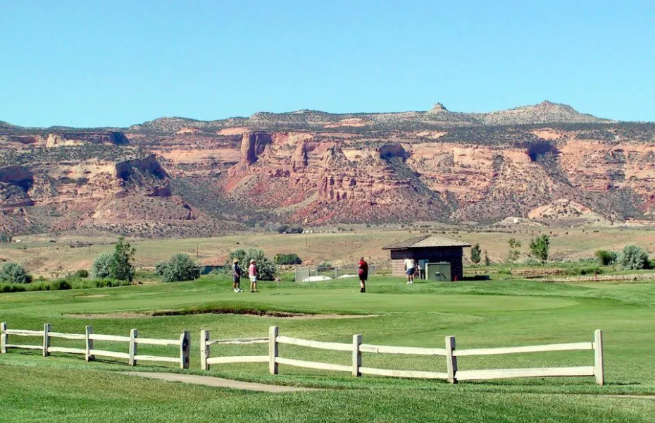 Golf course photo