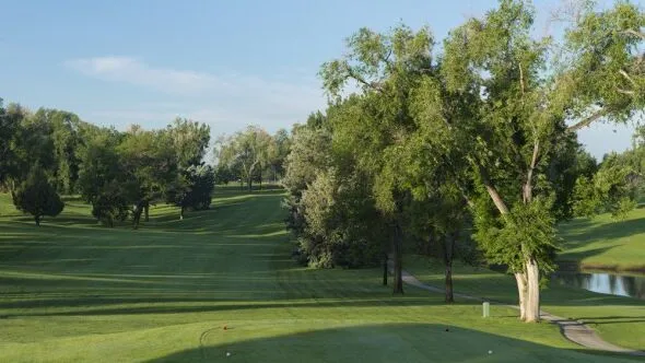 Golf course photo
