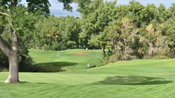 Golf course photo