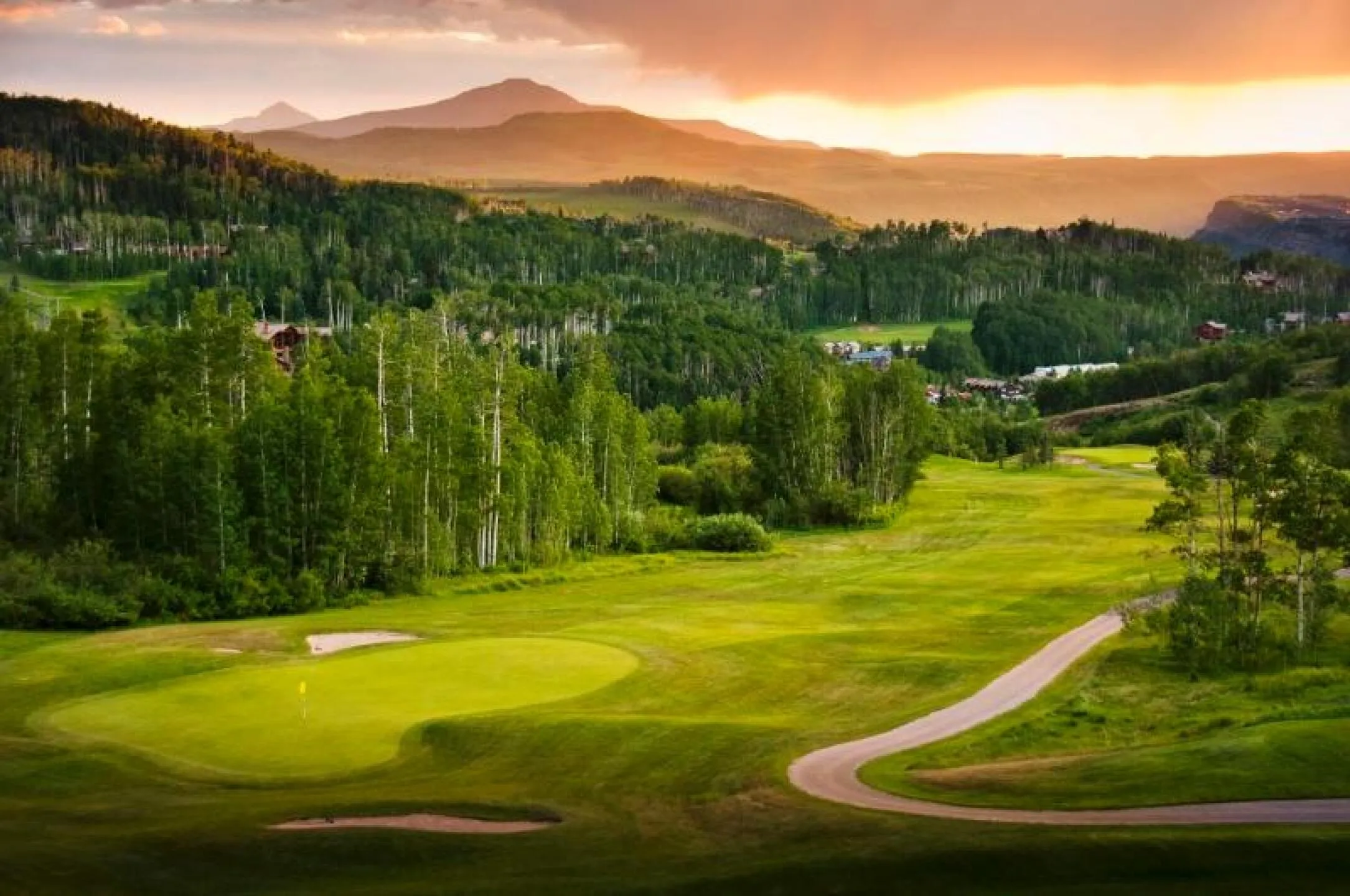 Golf course photo