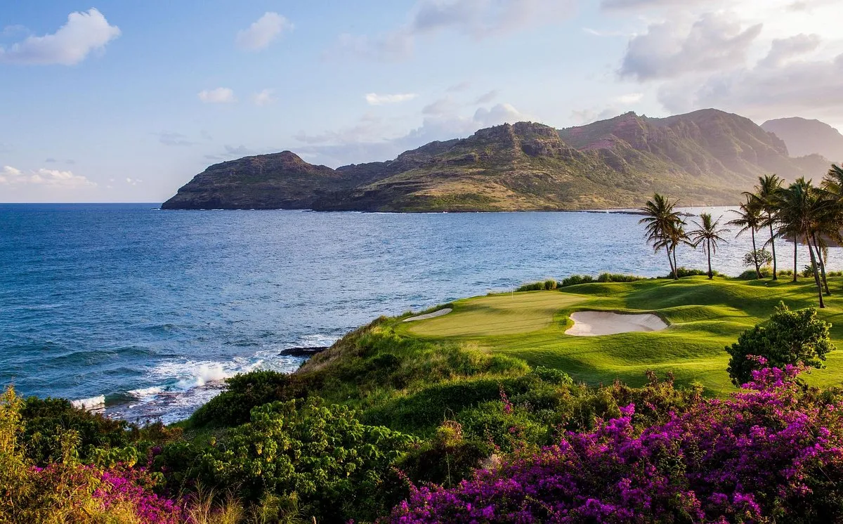 Golf course photo