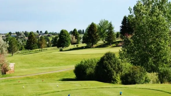 Golf course photo