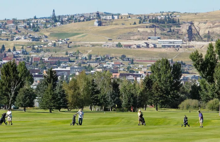 Golf course photo