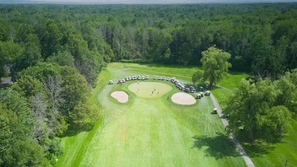 Golf course photo