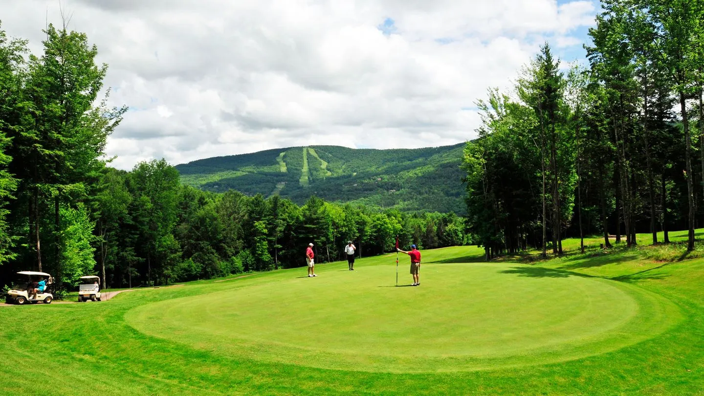 Golf course photo