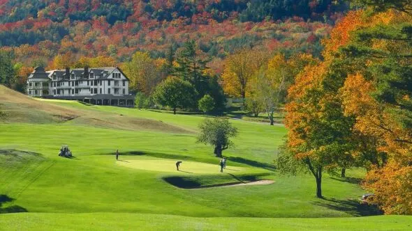 Golf course photo