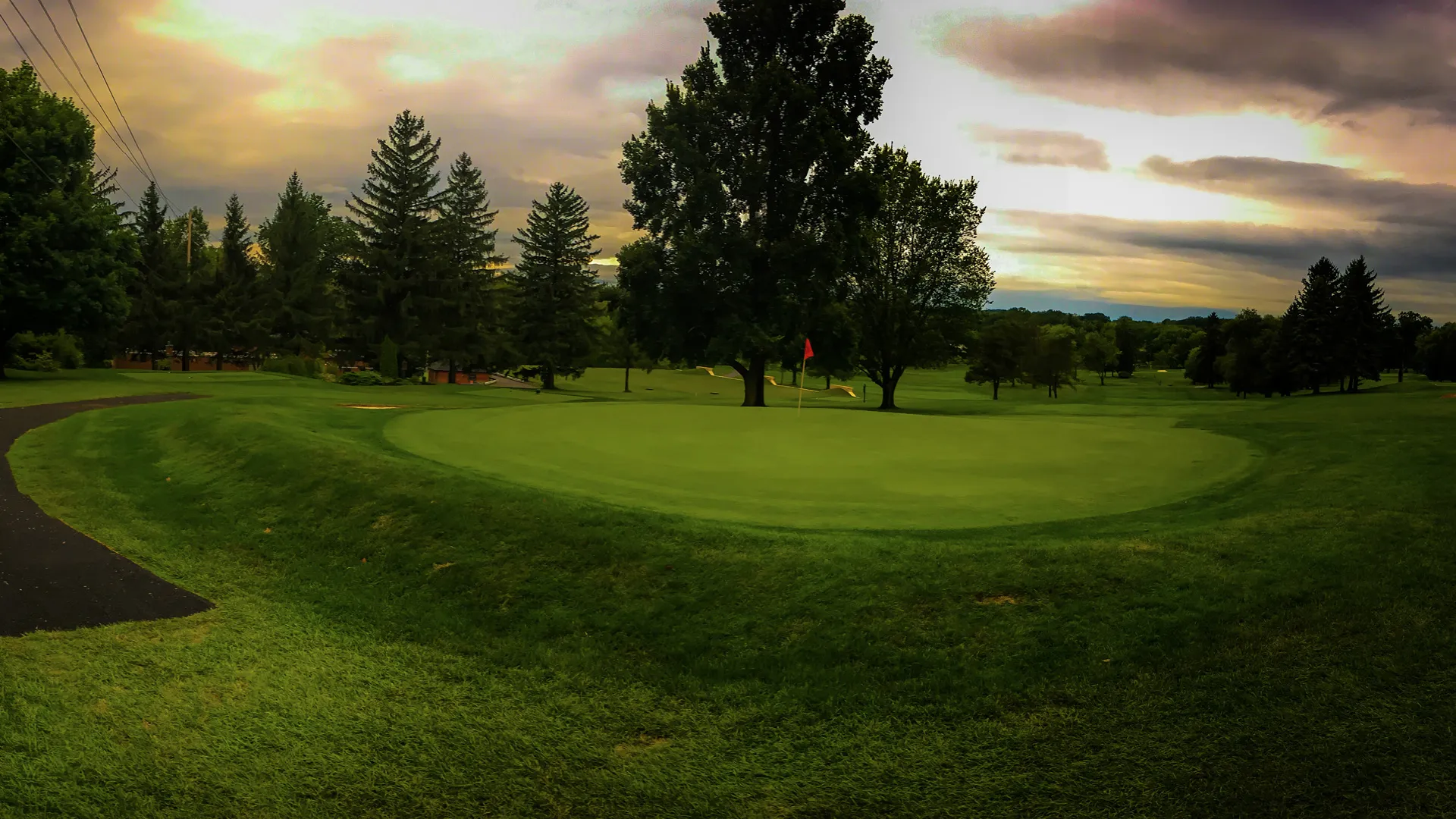 Golf course photo