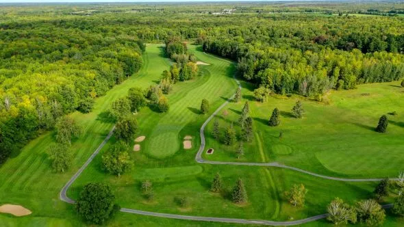 Golf course photo