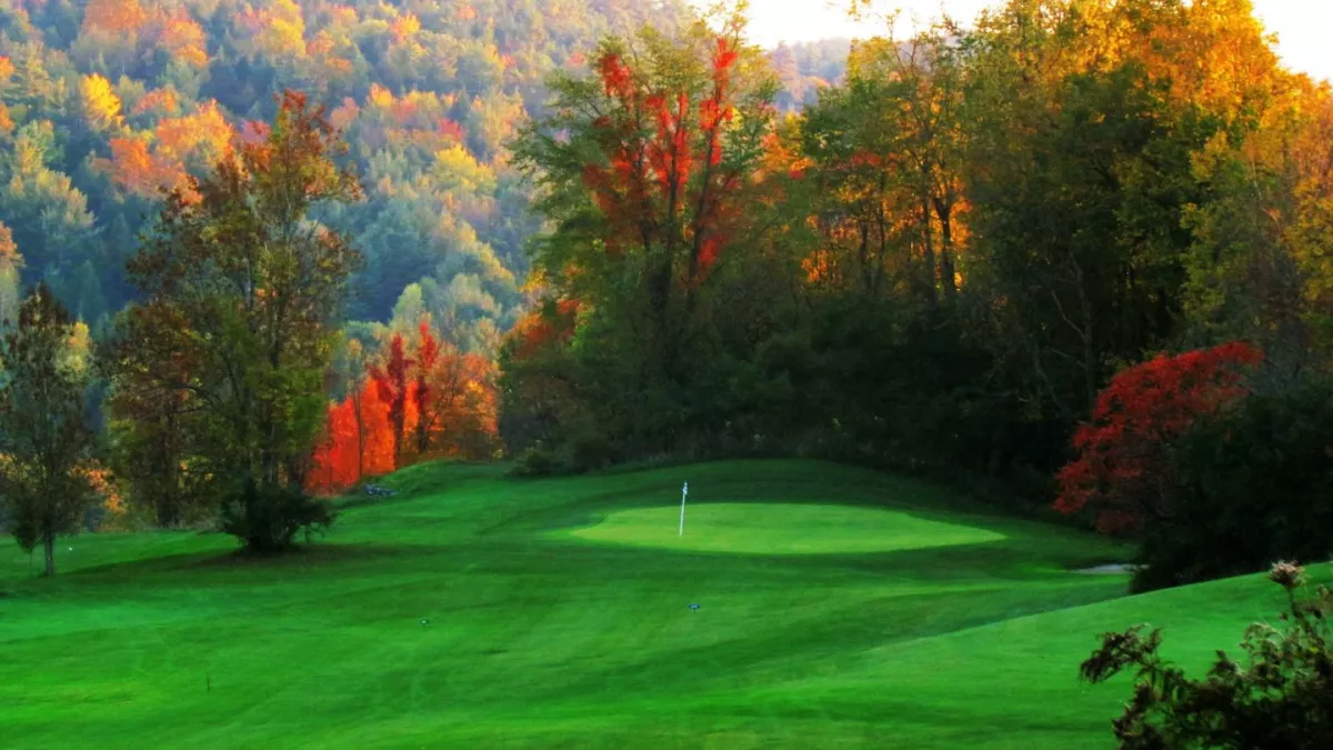 Golf course photo