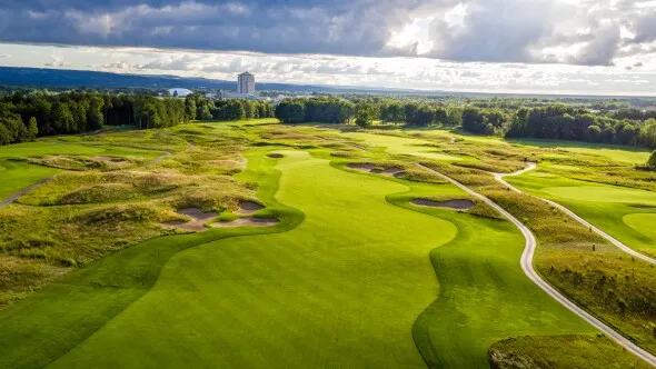 Golf course photo