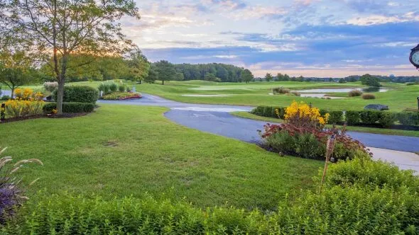 Golf course photo