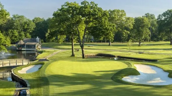 Golf course photo