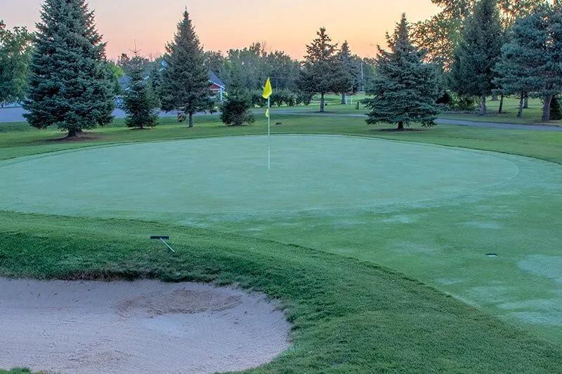 Golf course photo