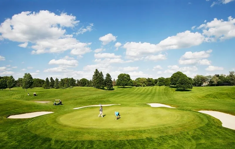 Golf course photo