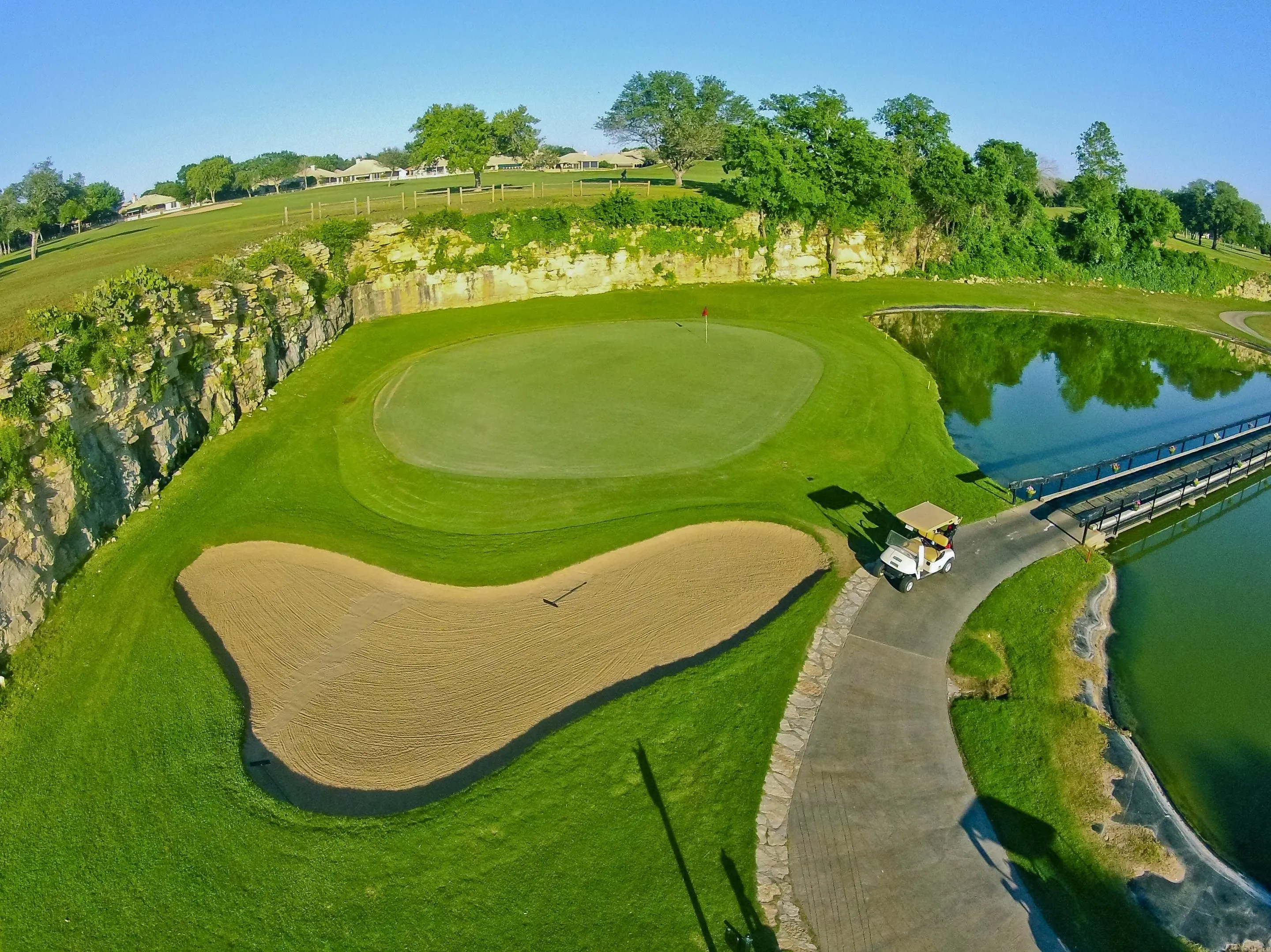 Golf course photo