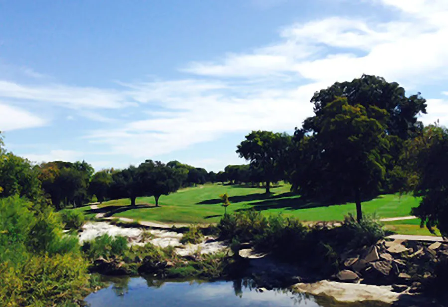 Golf course photo