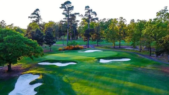 Golf course photo