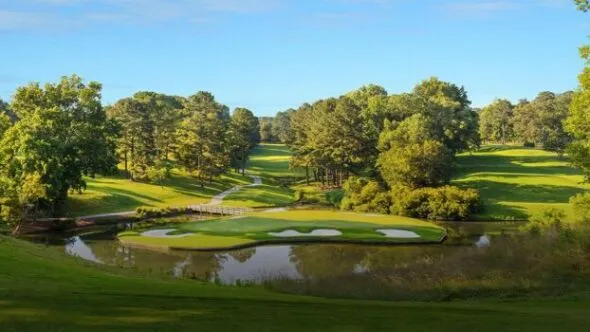 Golf course photo