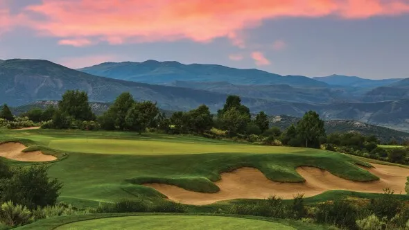 Golf course photo