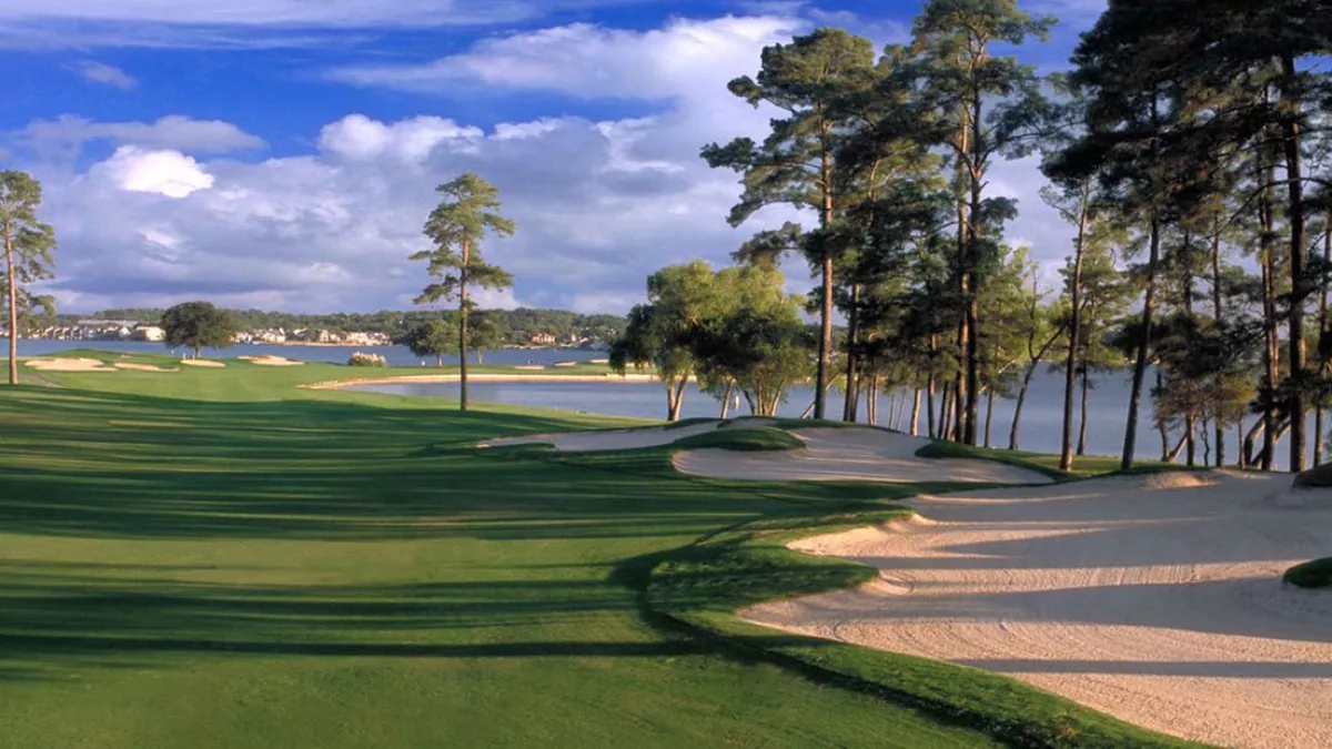 Golf course photo