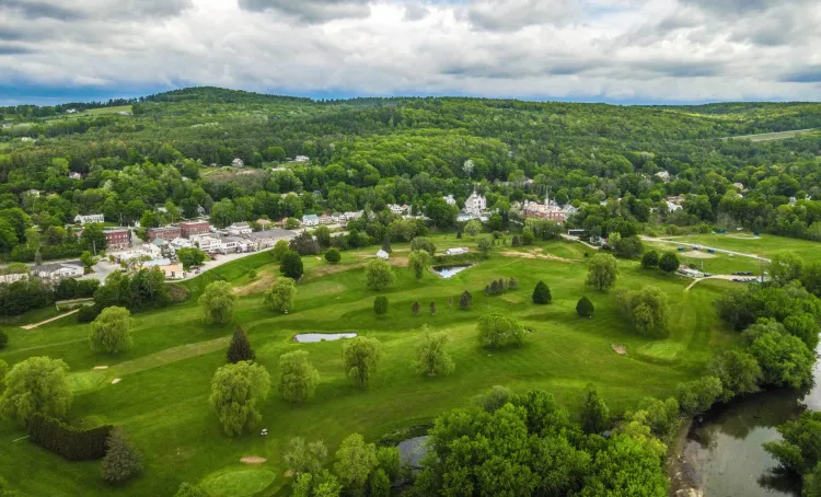 Golf course photo